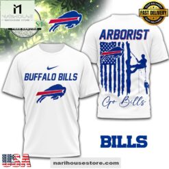 Buffalo Bills NFL Arborist 3D Shirt For Fans