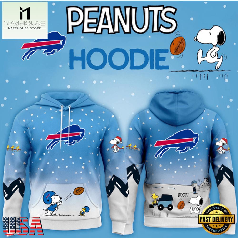 Buffalo Bills NFL x Peanuts Christmas New Design Hoodie Shirt Buffalo Bills NFL x Peanuts Christmas New Design Hoodie Shirt