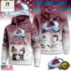 Colorado Avalanche NHL Snoopy Peanuts Christmas 3D Hoodie