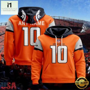 Custom Name Number Denver Broncos Style Jersey 3D Shirt For Fans