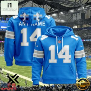 Custom Name Number Detroit Lions Style Jersey 3D Shirt For Fans