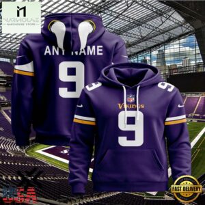 Custom Name Number Minnesota Vikings Style Jersey 3D Shirt For Fans