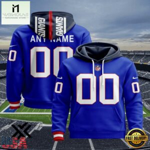 Custom Name Number New York Giants Style Jersey 3D Shirt For Fans