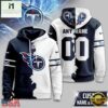 Custom Name Number Tennessee Titans Victory Split 3D Shirt For Fans
