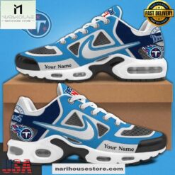 Custom Name Tennessee Titans NFL Team Air Max Plus Shoes Gifts For Fan