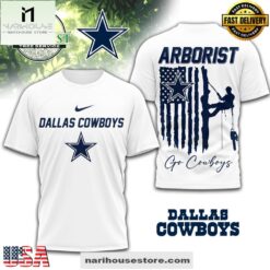 Dallas Cowboys NFL Arborist 3D Shirt For Fans