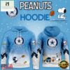 Dallas Cowboys NFL x Peanuts Christmas Unisex Hoodie