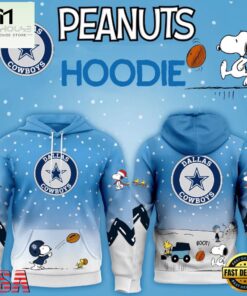 Dallas Cowboys NFL x Peanuts Christmas Unisex Hoodie
