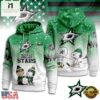 Dallas Stars NHL Snoopy Peanuts Christmas 3D Hoodie