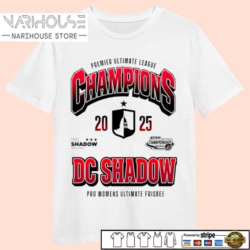 DC Shadow 2025 Premier Ultimate League Champions T Shirt DC Shadow 2025 Premier Ultimate League Champions T Shirt
