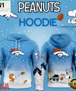 Denver Broncos NFL x Peanuts Christmas Unisex Hoodie