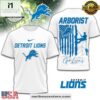 Detroit Lions NFL Arborist 3D Shirt For Fans