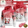 Detroit Red Wings NHL Snoopy Peanuts Christmas 3D Hoodie