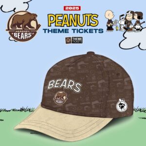 Hershey Bears x Snoopy Peanut 2025 Christmas Limited Edition Cap