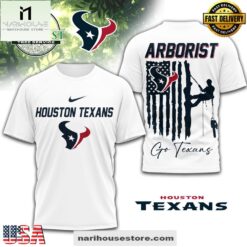 Houston Texans NFL Arborist 3D Shirt For Fans