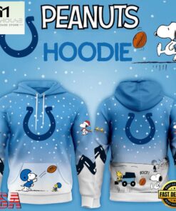 Indianapolis Colts x Peanuts Christmas Unisex Hoodie