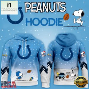 Indianapolis Colts x Peanuts Christmas Unisex Hoodie