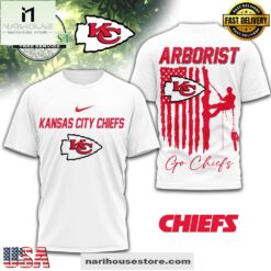 Kansas City Chiefs NFL Arborist 3D Shirt For Fans