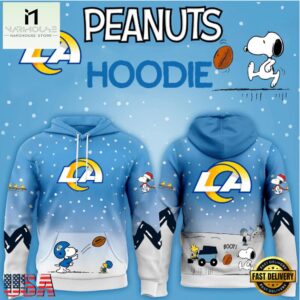 Los Angeles Rams NFL x Peanuts Christmas Unisex Hoodie