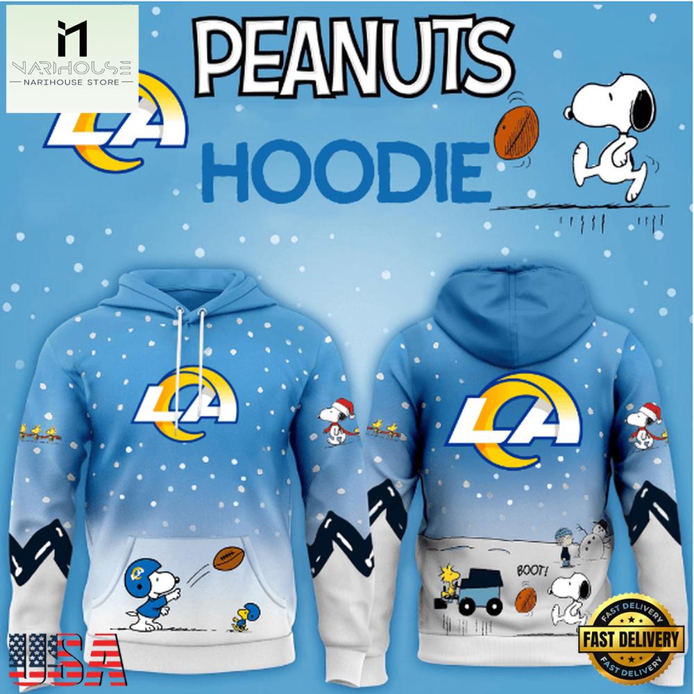 Los Angeles Rams NFL x Peanuts Christmas New Design Hoodie Shirt Los Angeles Rams NFL x Peanuts Christmas New Design Hoodie Shirt