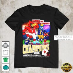Louisville Cardinals beat Rockets 2025 Boca Raton Bowl Champions T Shirt