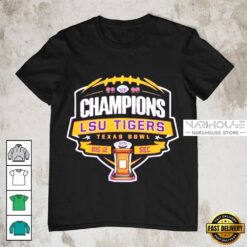 LSU Tigers 2025 Texas Bowl Championship Classic T-Shirt