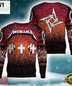 Metallicaa Master Of Puppets Holiday Gift Ugly Christmas Sweater