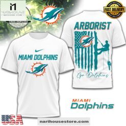 Miami Dolphins NFL Arborist 3D Shirt For Fans