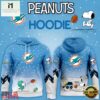 Miami Dolphins NFL x Peanuts Christmas Unisex Hoodie