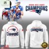 New England Patriots AFC East 2025 Champs Special White Unisex Hoodie 3 New England Patriots AFC East 2025 Champs Special White Hoodie