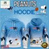 New England Patriots NFL x Peanuts Christmas Unisex Hoodie