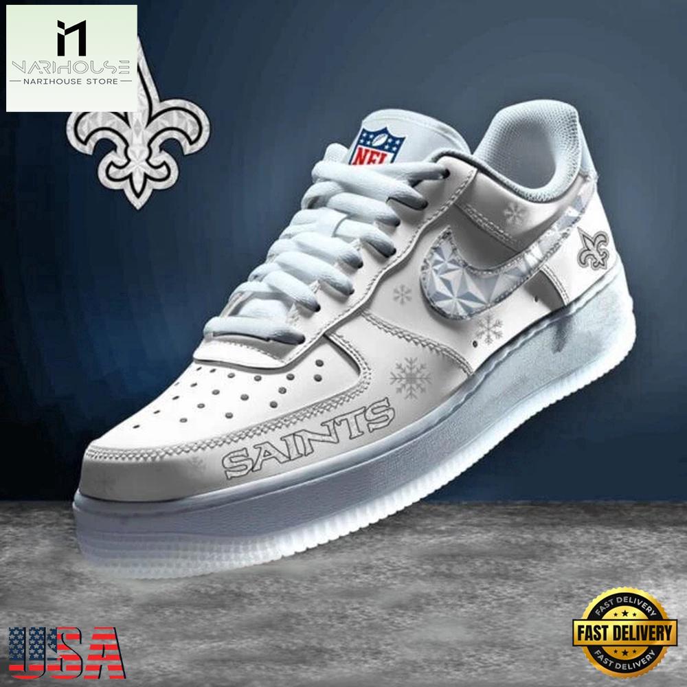 NFL New Orleans Saints Christmas Air Force 1 Shoes , Running Sneakers NFL New Orleans Saints Christmas Air Force 1 Shoes , Running Sneakers