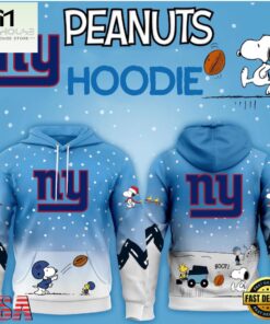 New York Giants NFL x Peanuts Christmas Unisex Hoodie