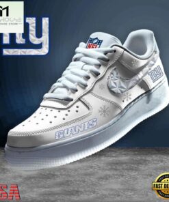 New York Giants Winter Air Force 1 Shoes Gifts For Fan