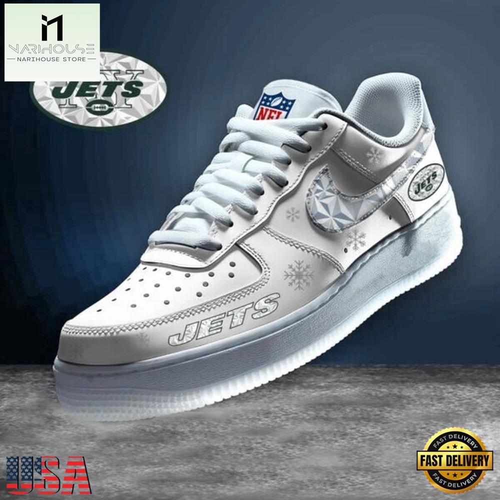 NFL New York Jets Christmas Air Force 1 Shoes , Running Sneakers NFL New York Jets Christmas Air Force 1 Shoes , Running Sneakers
