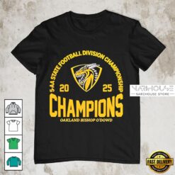 Oakland Bishop 2025 Division 5-AA State Champions T Shirt