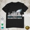 Philadelphia Eagles 2025-26 Players Name Ccity Skyline T Shirt