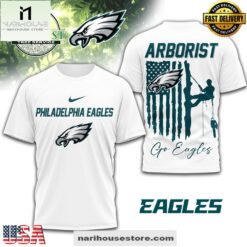 Philadelphia Eagles NFL Arborist 3D Shirt For Fans