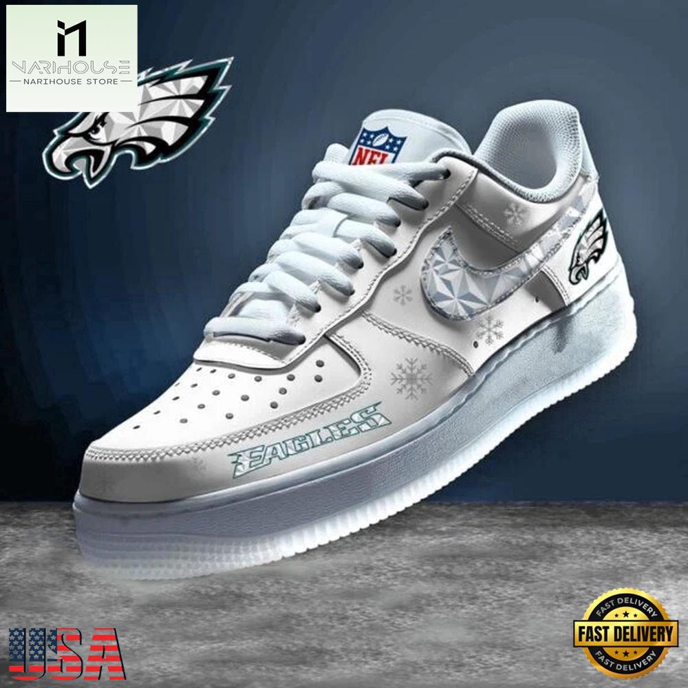NFL Philadelphia Eagles Christmas Air Force 1 Shoes , Running Sneakers NFL Philadelphia Eagles Christmas Air Force 1 Shoes , Running Sneakers
