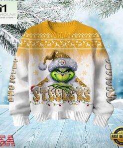 Pittsburgh Steelers Grinch Season 2025 Christmas Ugly Sweater