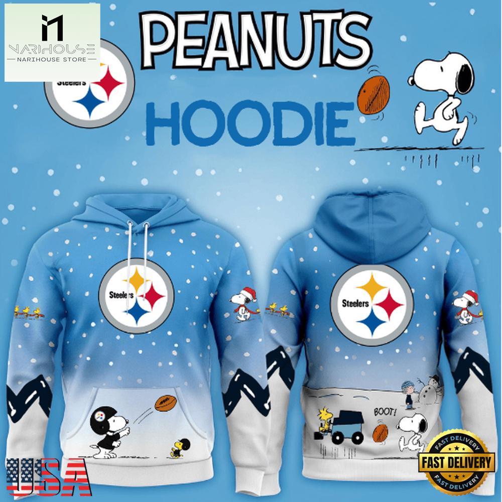 Pittsburgh Steelers NFL x Peanuts Christmas New Design Hoodie Shirt Pittsburgh Steelers NFL x Peanuts Christmas New Design Hoodie Shirt