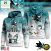 San Jose Sharks NHL Snoopy Peanuts Christmas 3D Hoodie