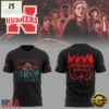 Stranger Things S5 Nebraska Huskers Cornhuskers Flame T-Shirt
