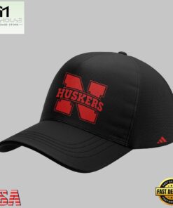 Stranger Things S5 Nebraska Huskers Red N Logo Cap