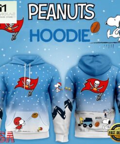 Tampa Bay Buccaneers NFL x Peanuts Christmas Unisex Hoodie