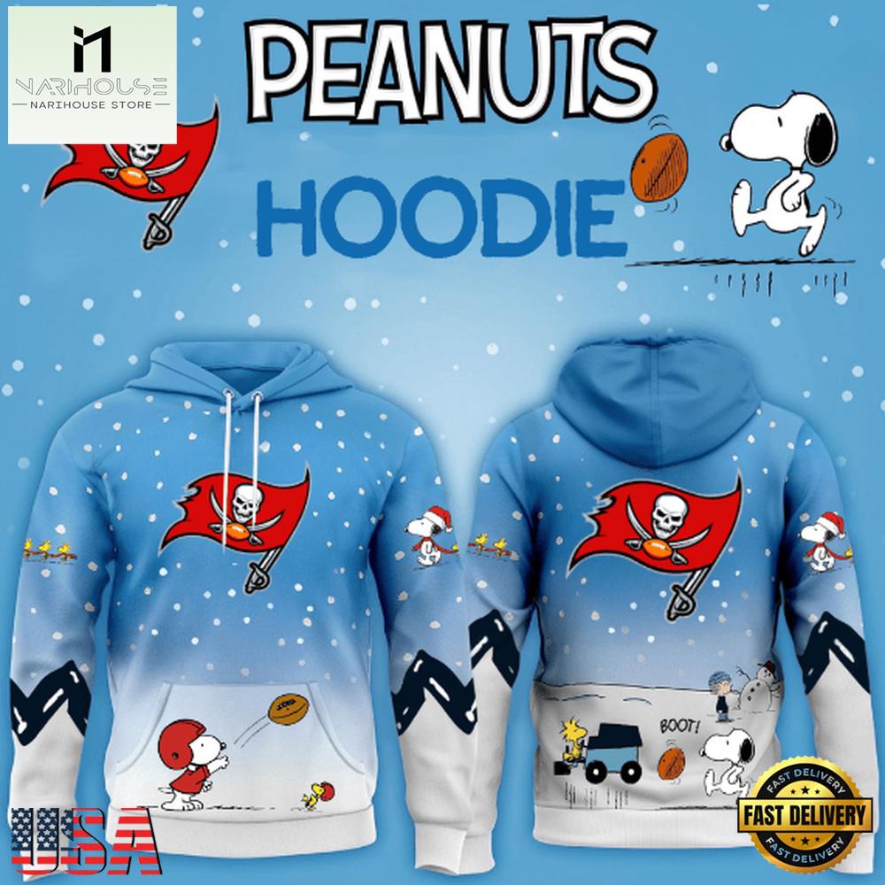 Tampa Bay Buccaneers NFL x Peanuts Christmas New Design Hoodie Shirt Tampa Bay Buccaneers NFL x Peanuts Christmas New Design Hoodie Shirt