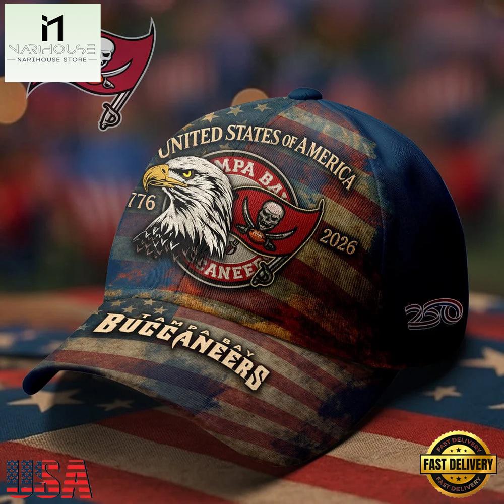 Tampa Bay Buccaneers Premium NFL 250th Anniversary of America Cap Tampa Bay Buccaneers Premium NFL 250th Anniversary of America Cap