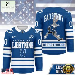 Tampa Bay Lightning NHL Bad Bunny Hockey Jersey