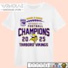Tarboro Vikings 2025 NCHSAA Division 2A Football Champions T Shirt