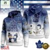 Toronto Maple Leafs NHL Snoopy Peanuts Christmas 3D Hoodie